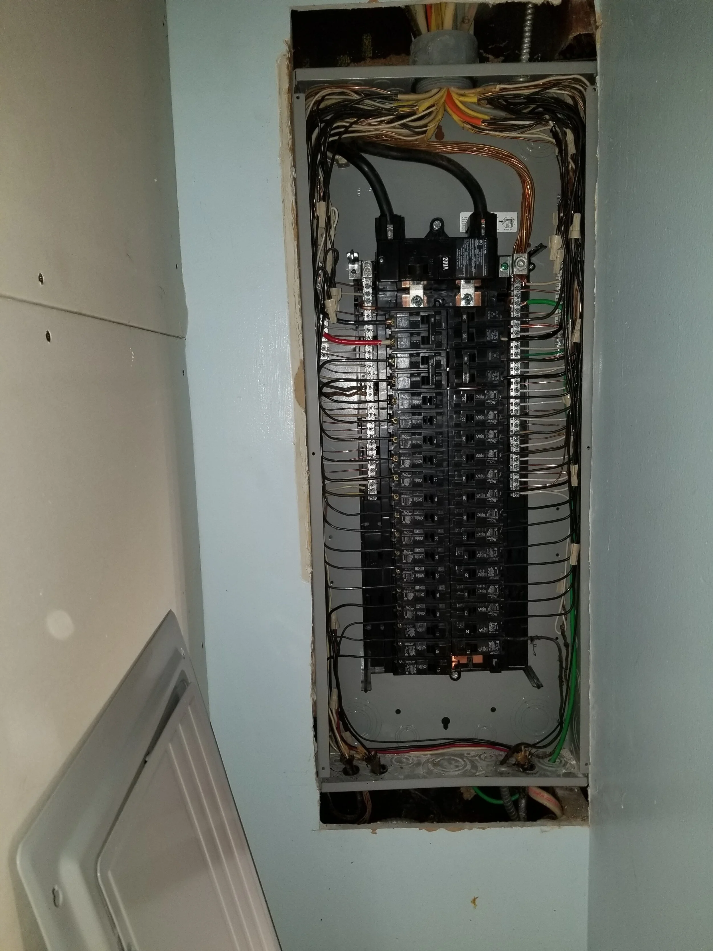 Newman Electric job site photo
