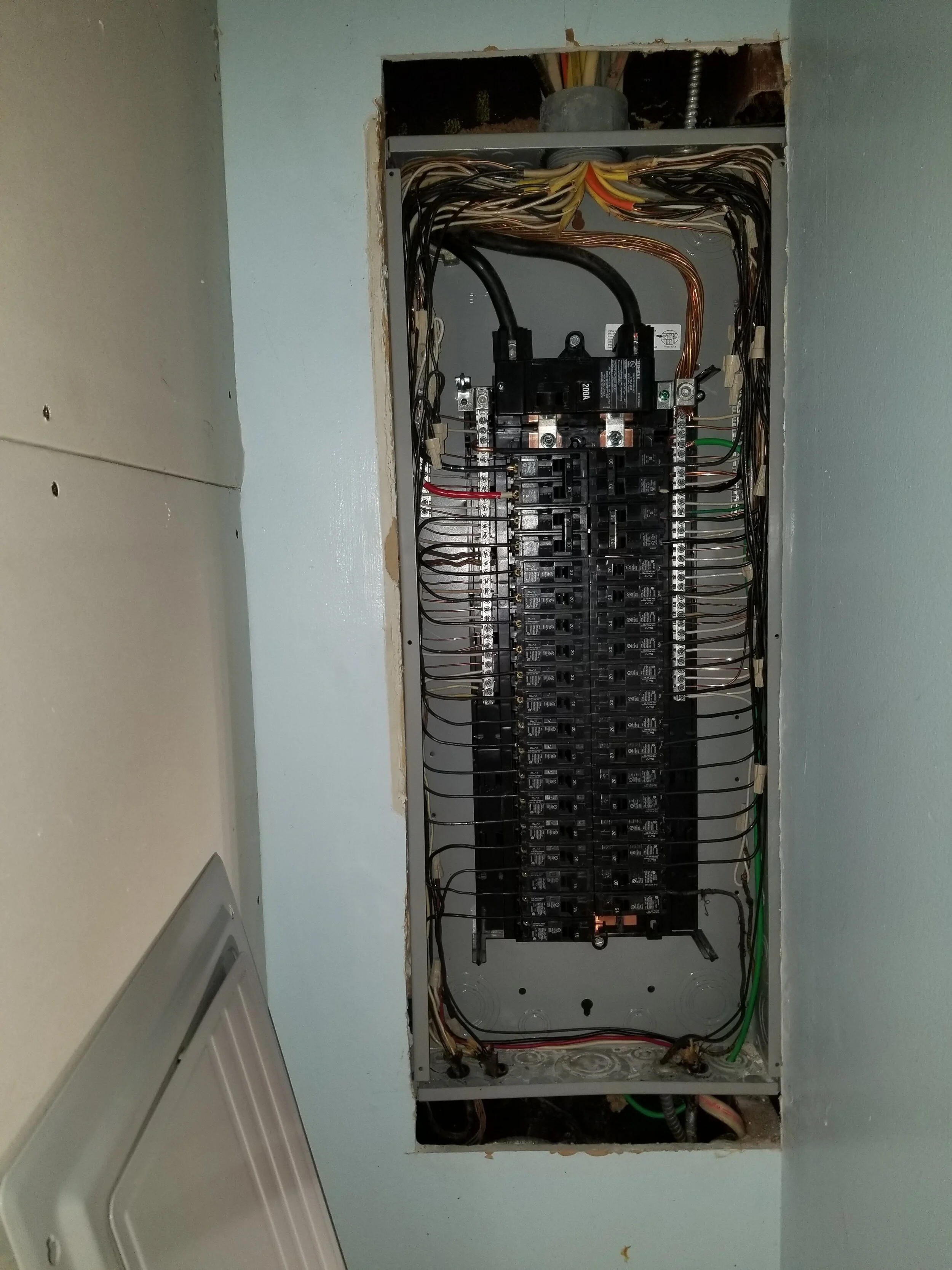 Newman Electric job site photo