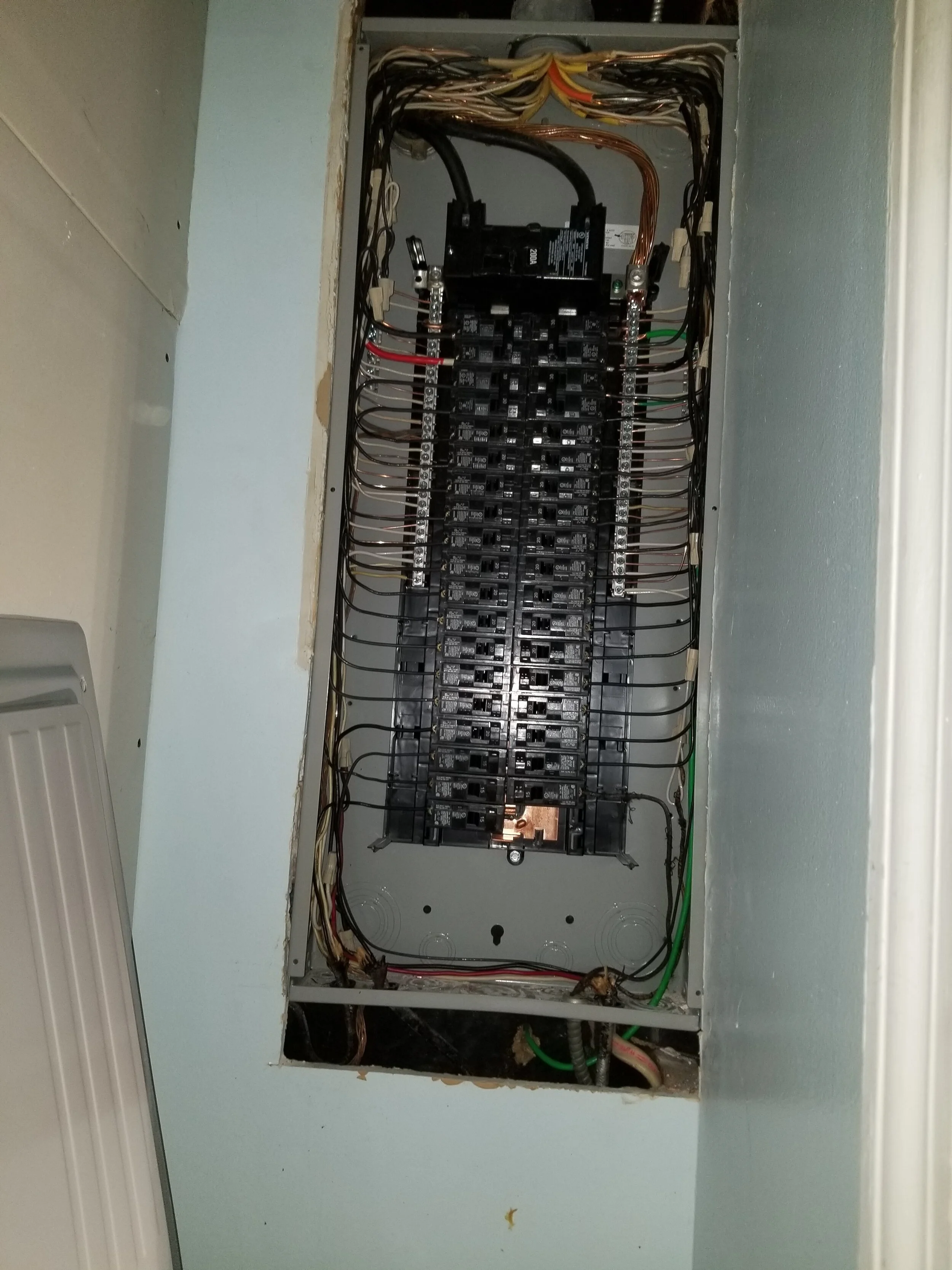 Newman Electric job site photo