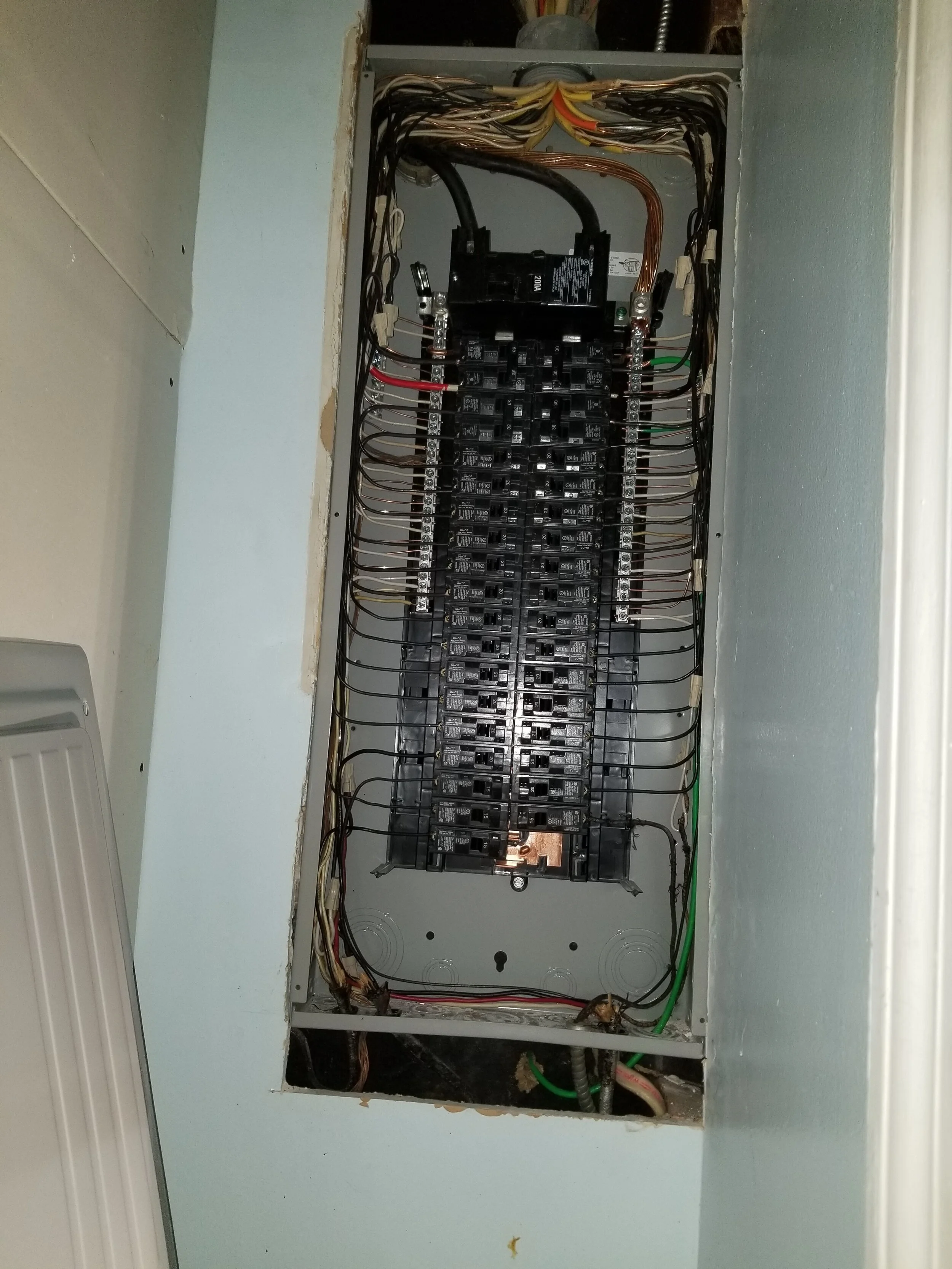Newman Electric job site photo