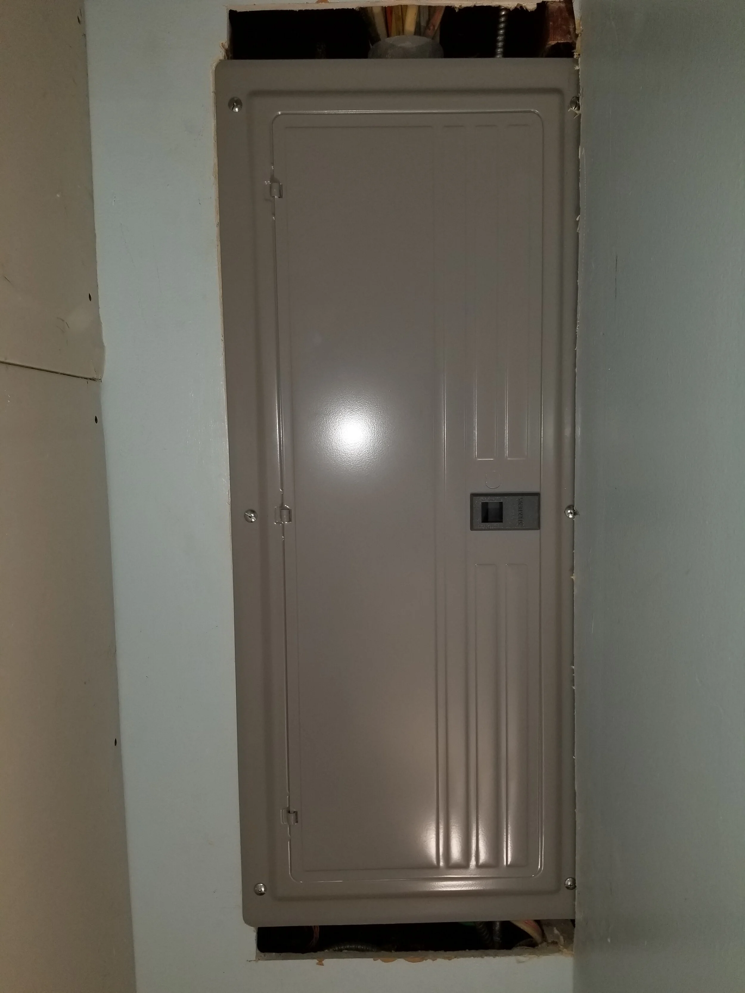 Newman Electric job site photo