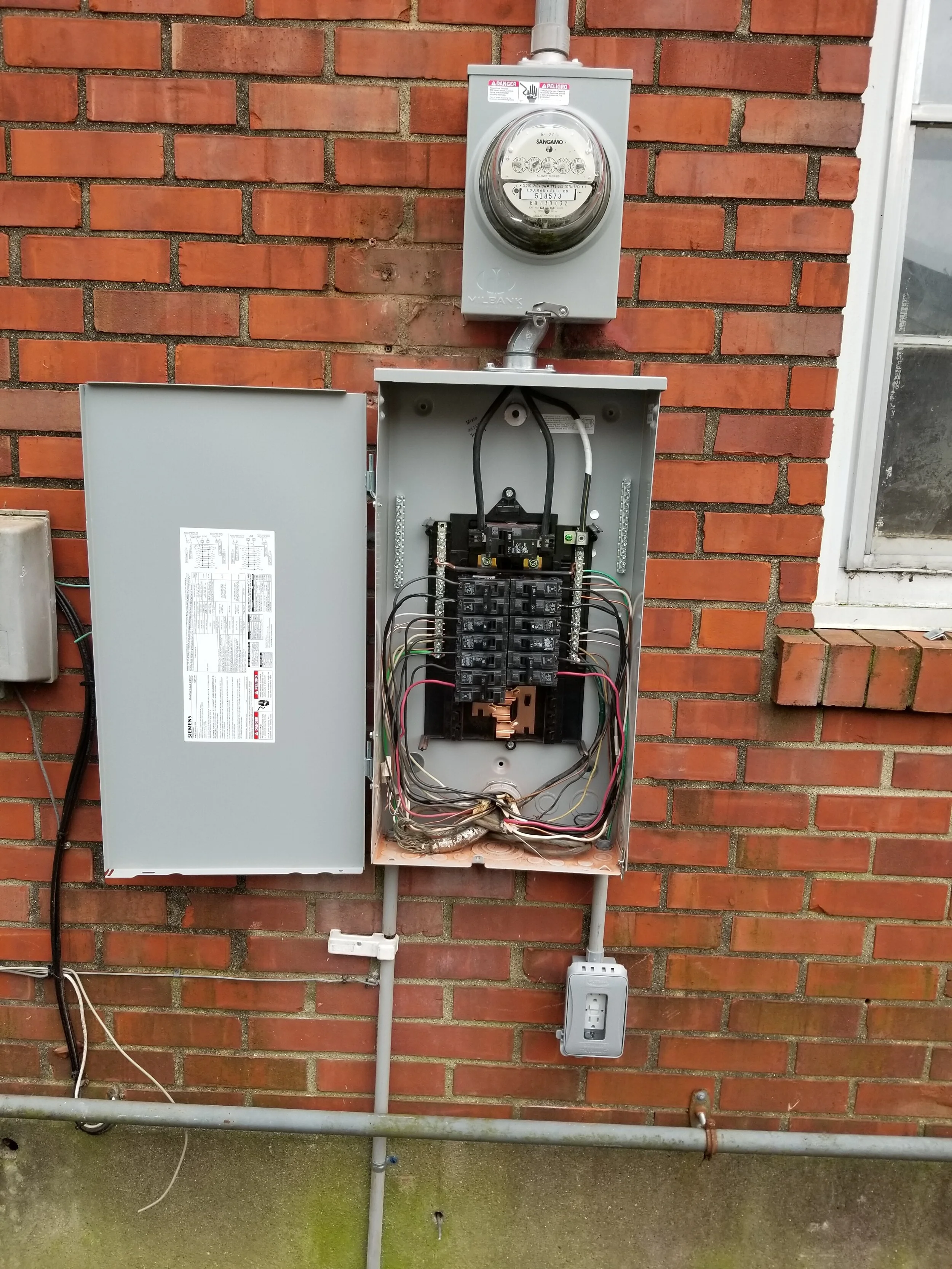 Newman Electric job site photo