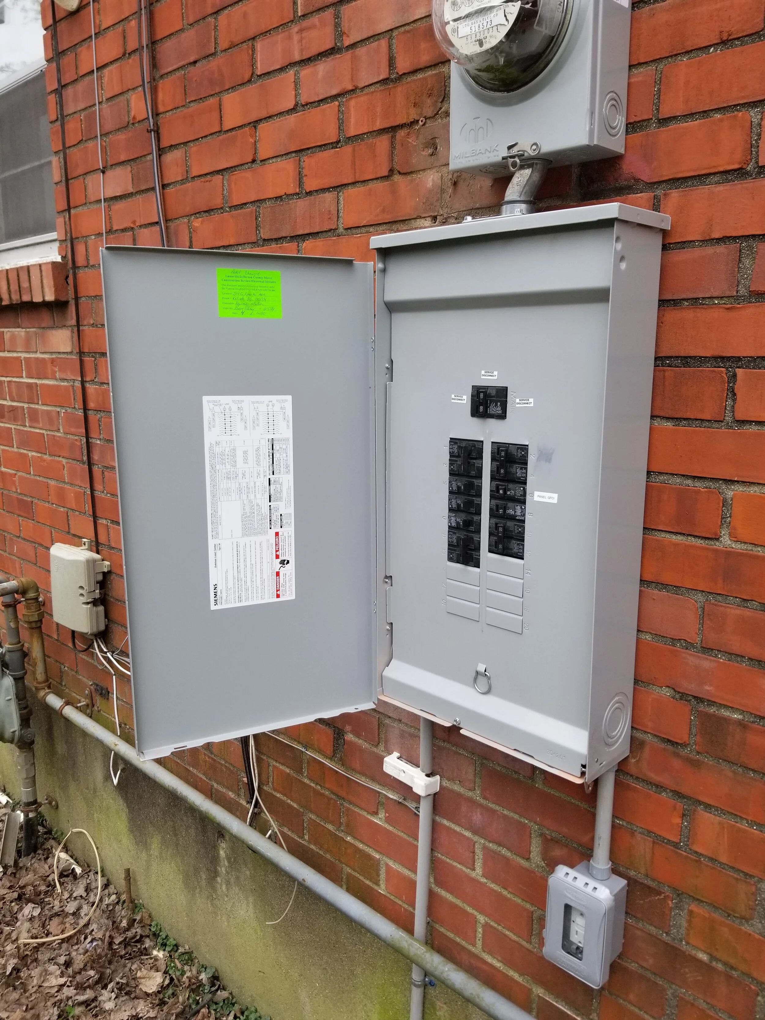 Newman Electric job site photo