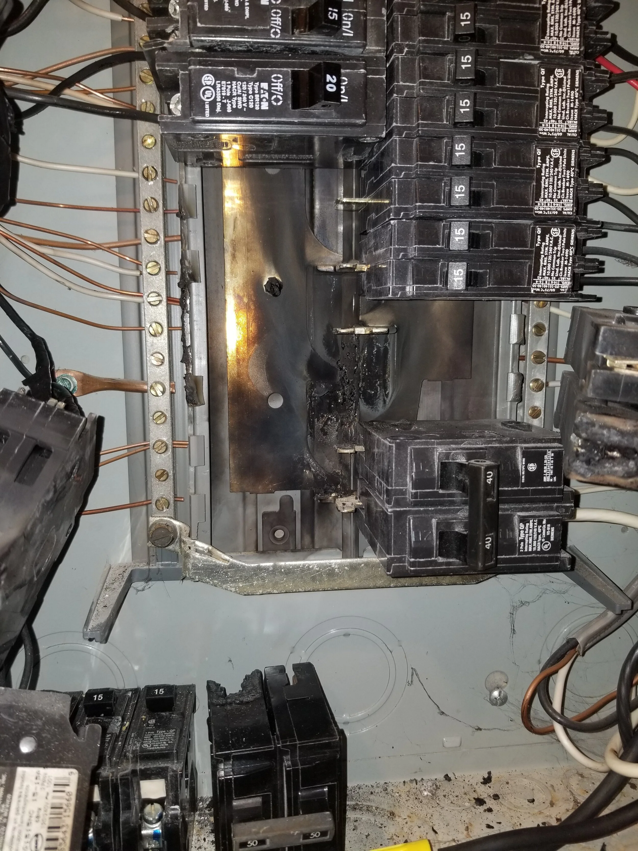 Newman Electric job site photo