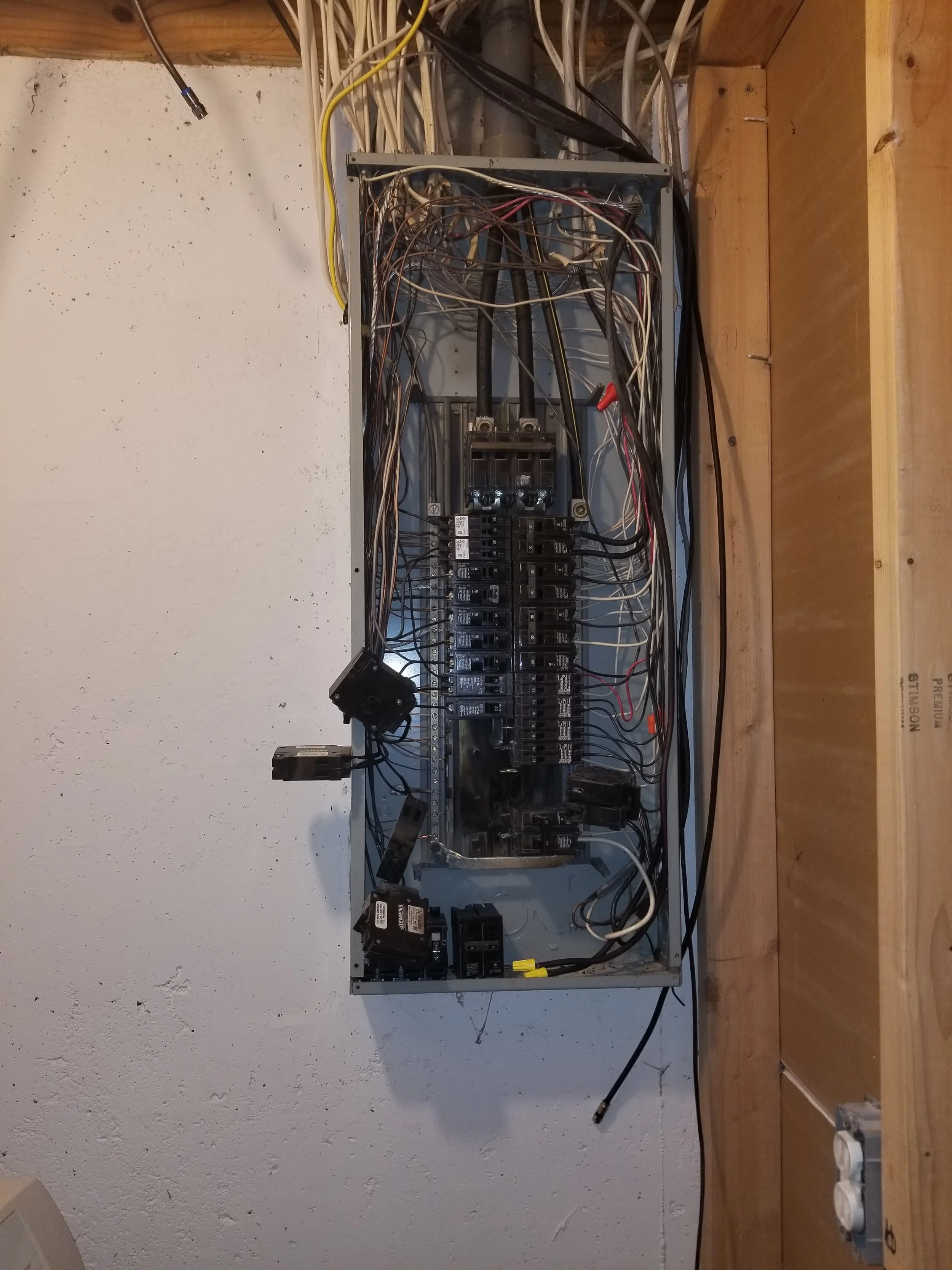 Newman Electric job site photo