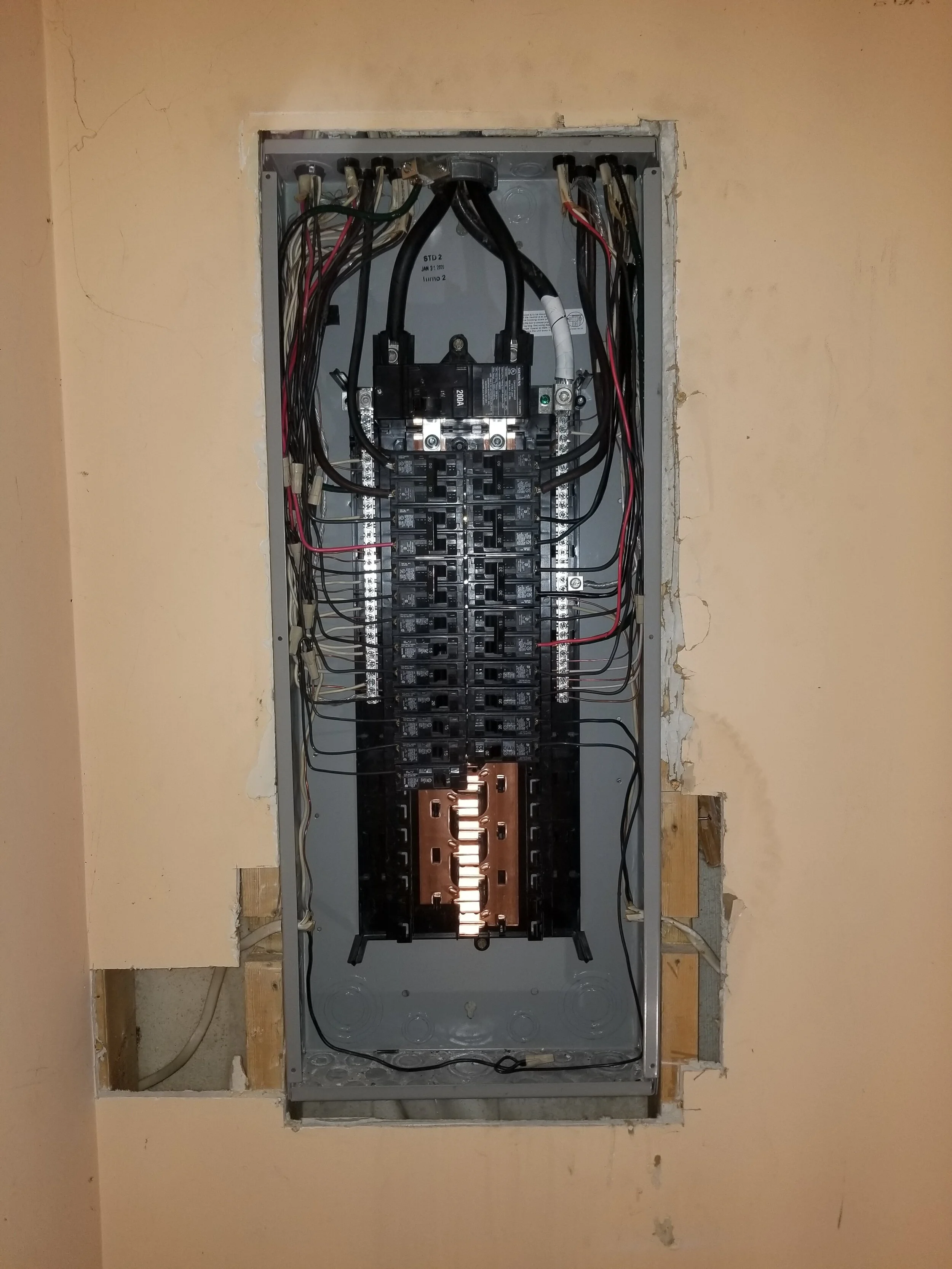 Newman Electric job site photo