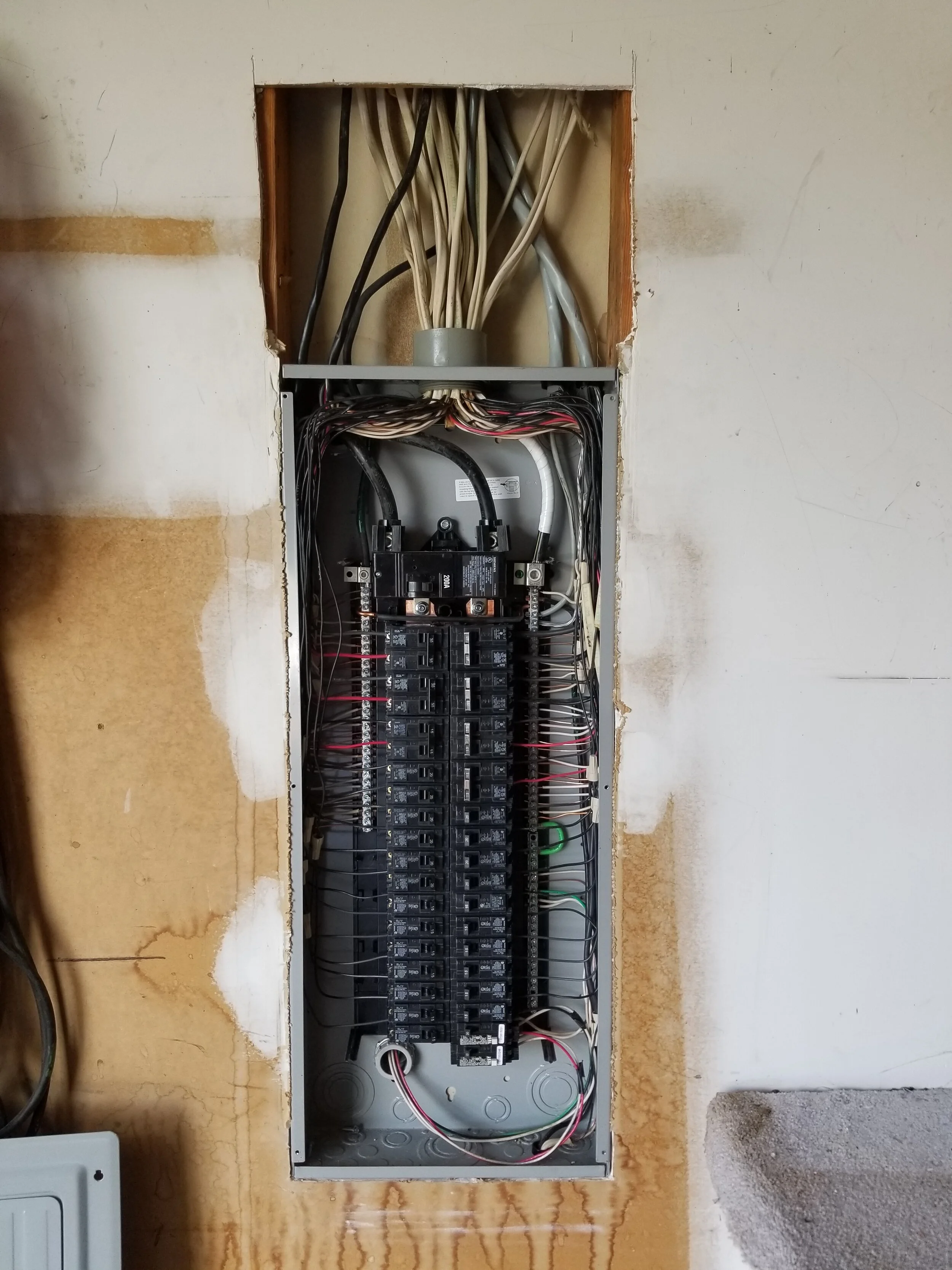 Newman Electric job site photo
