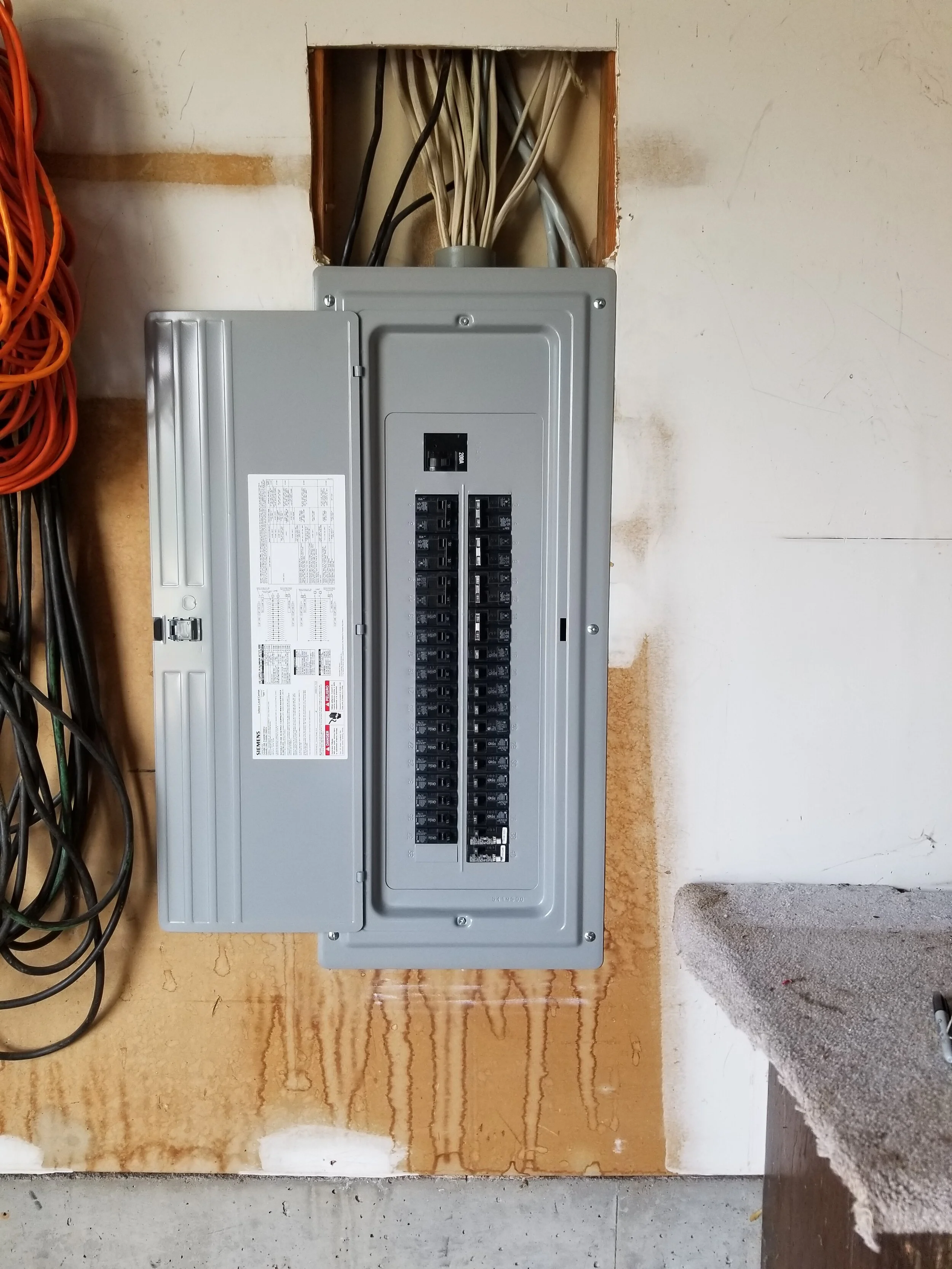 Newman Electric job site photo