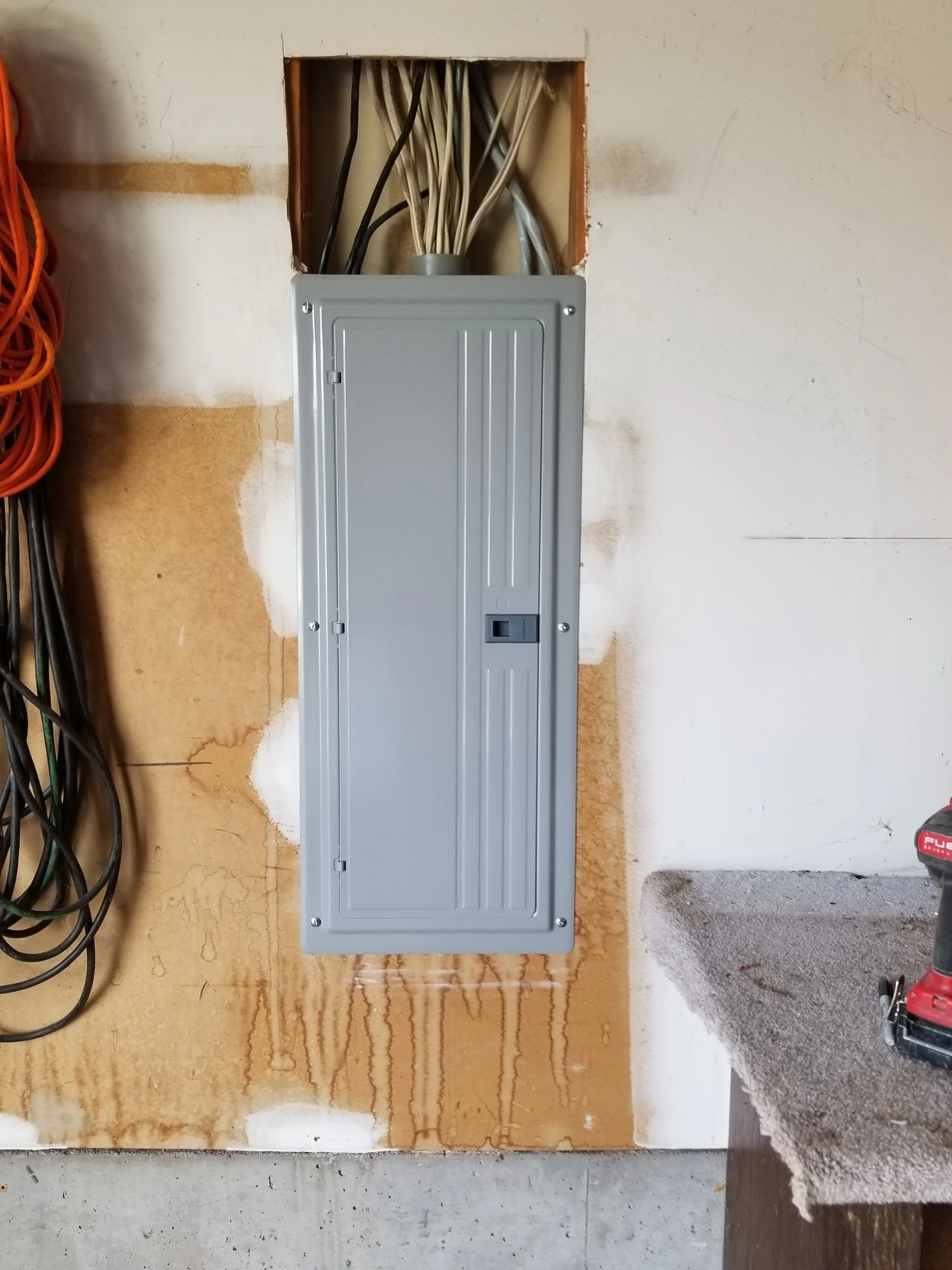 Newman Electric job site photo