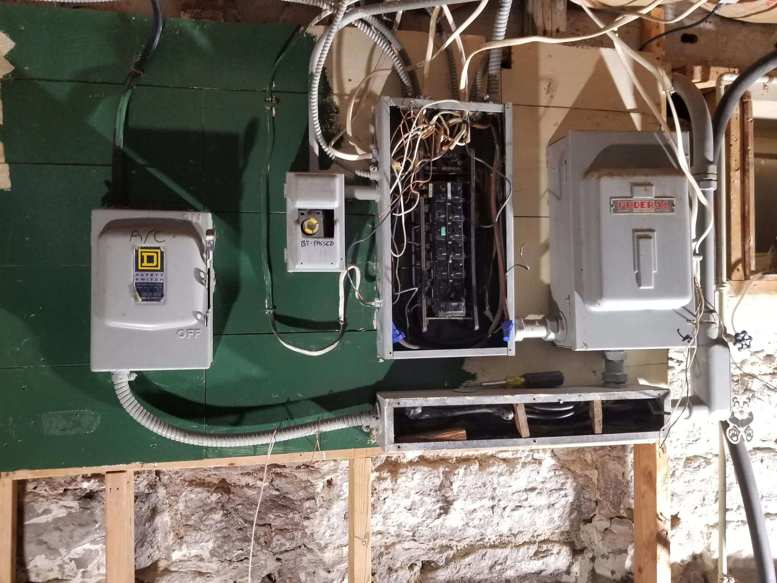 Newman Electric job site photo