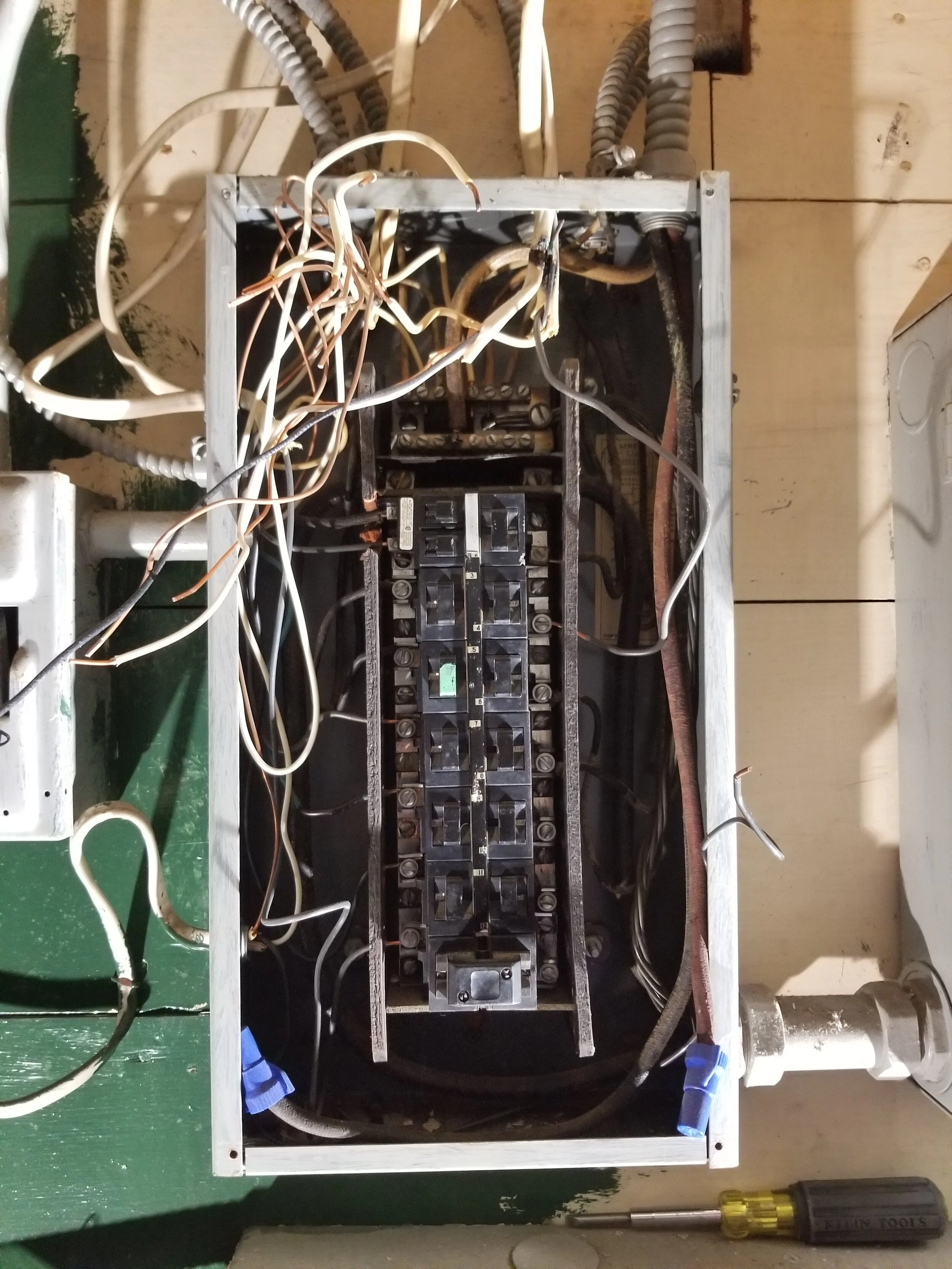 Newman Electric job site photo