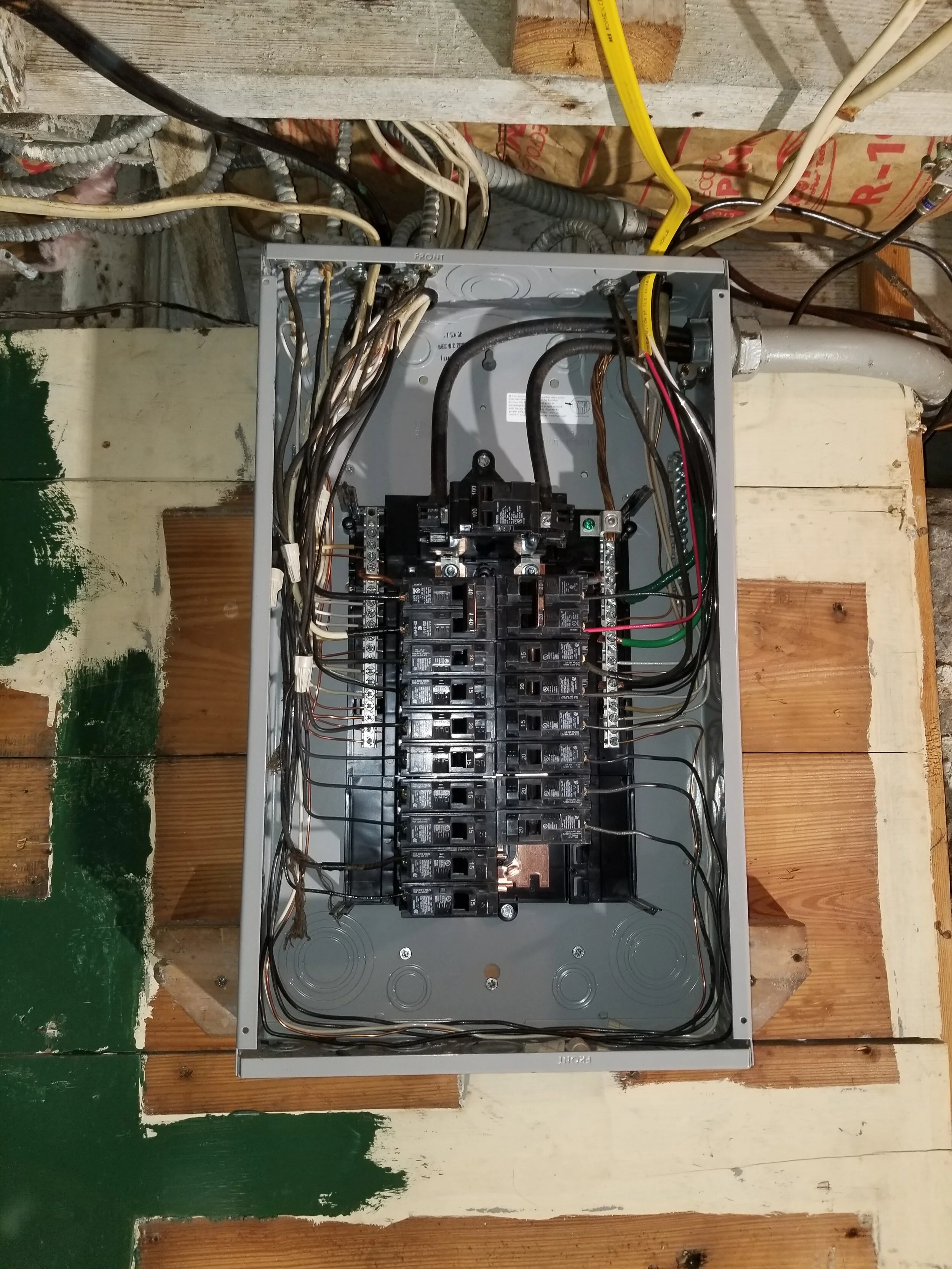 Newman Electric job site photo