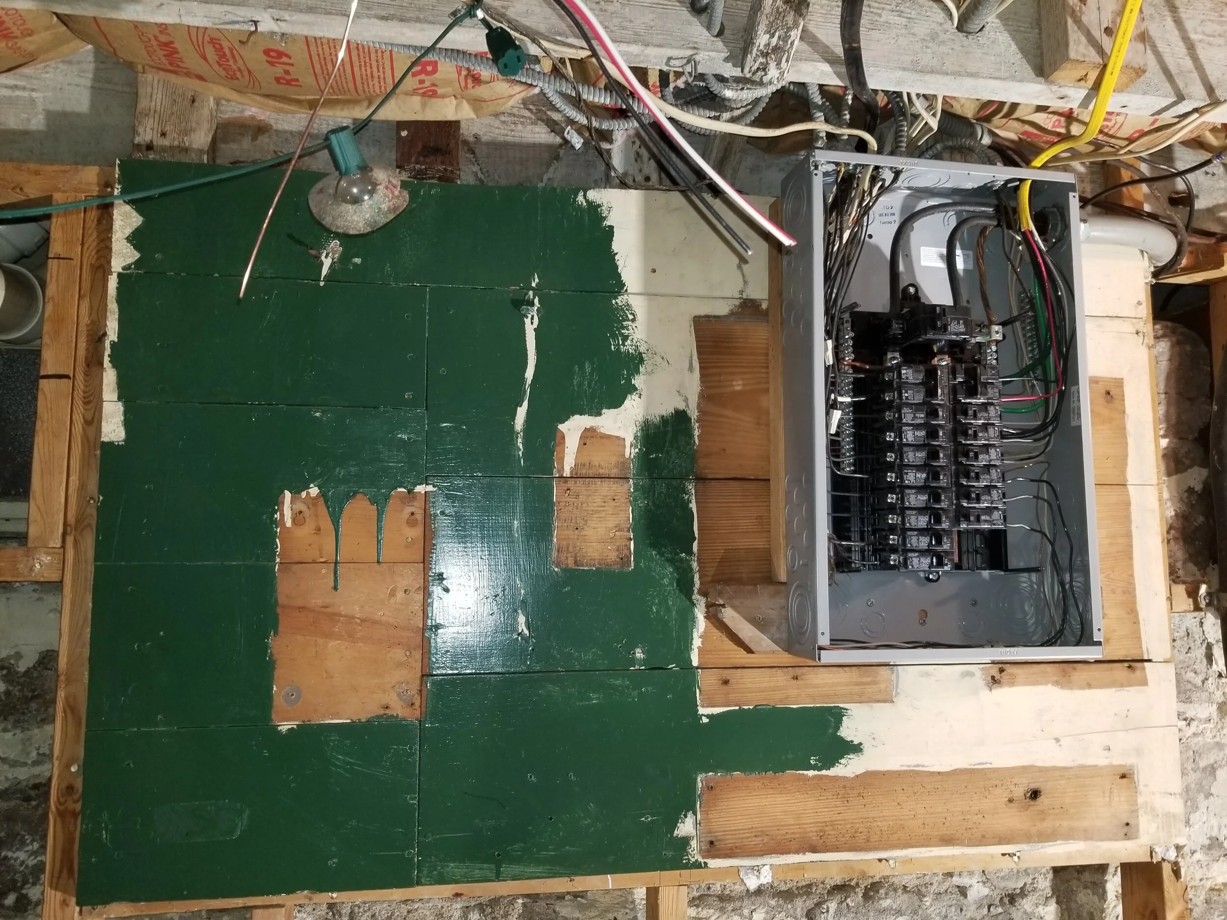 Newman Electric job site photo