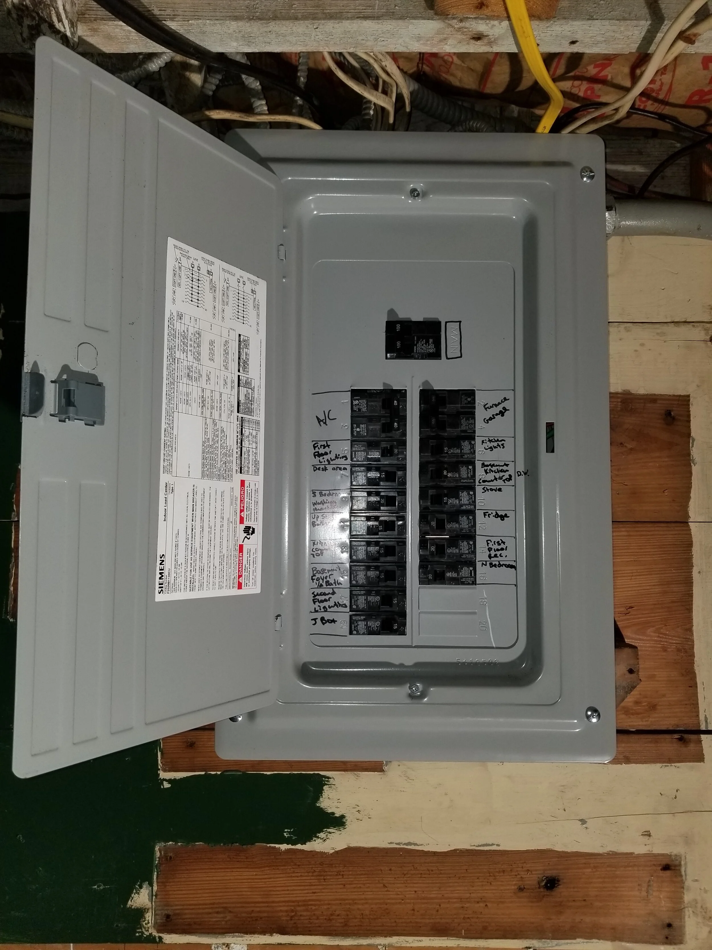Newman Electric job site photo