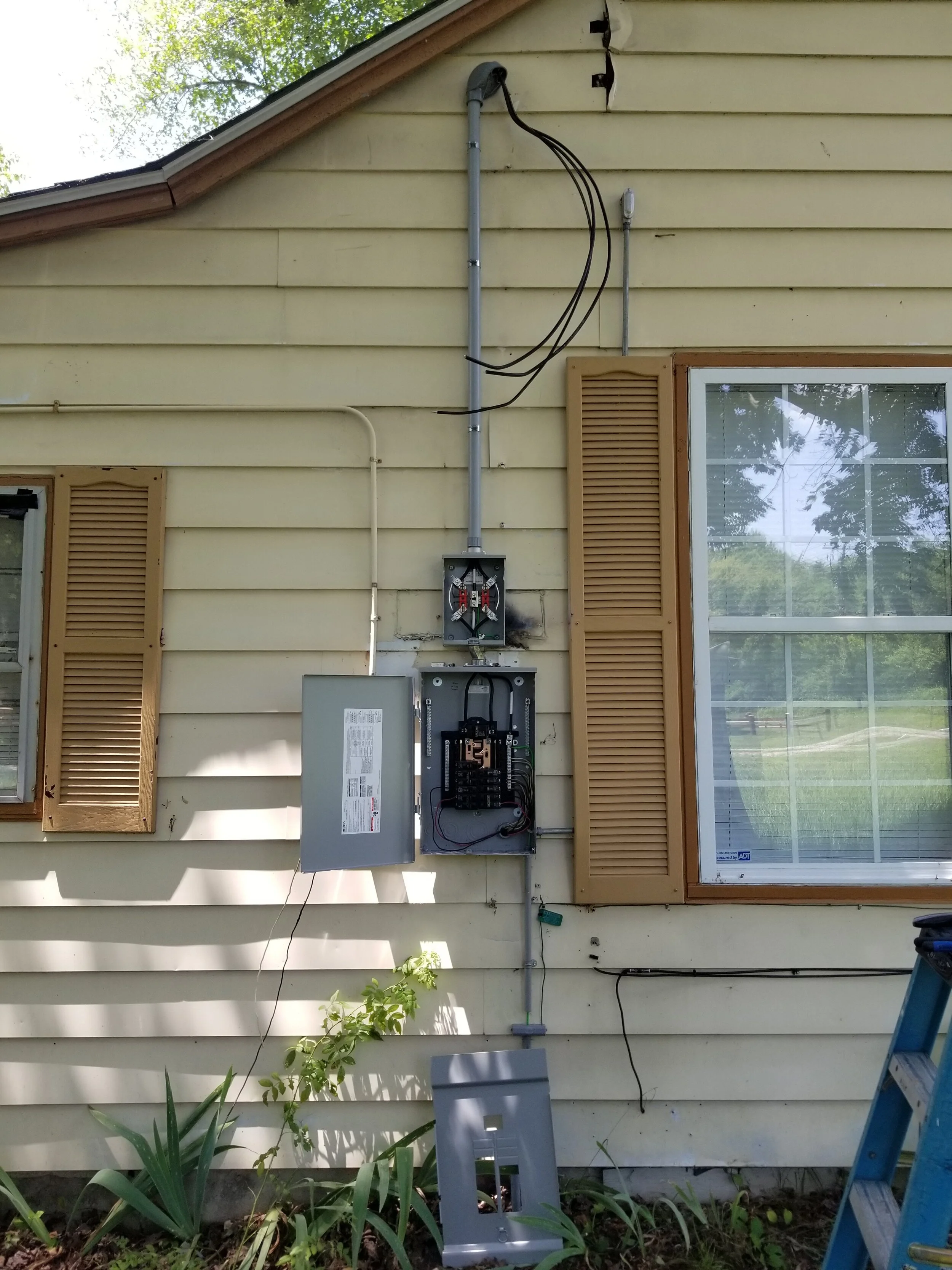 Newman Electric job site photo