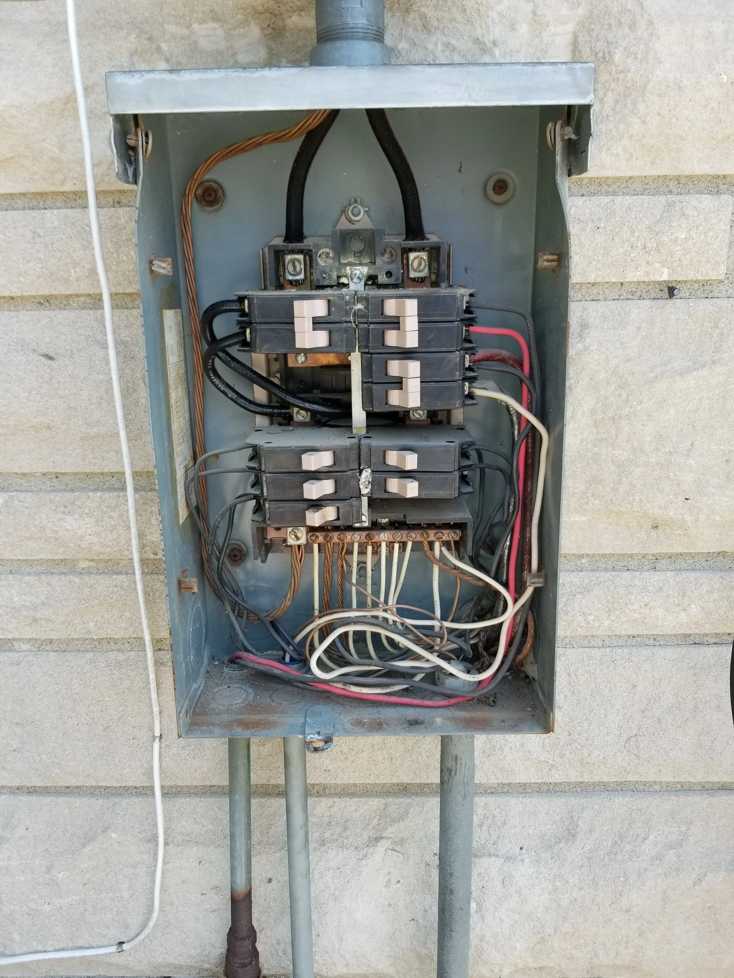 Newman Electric job site photo