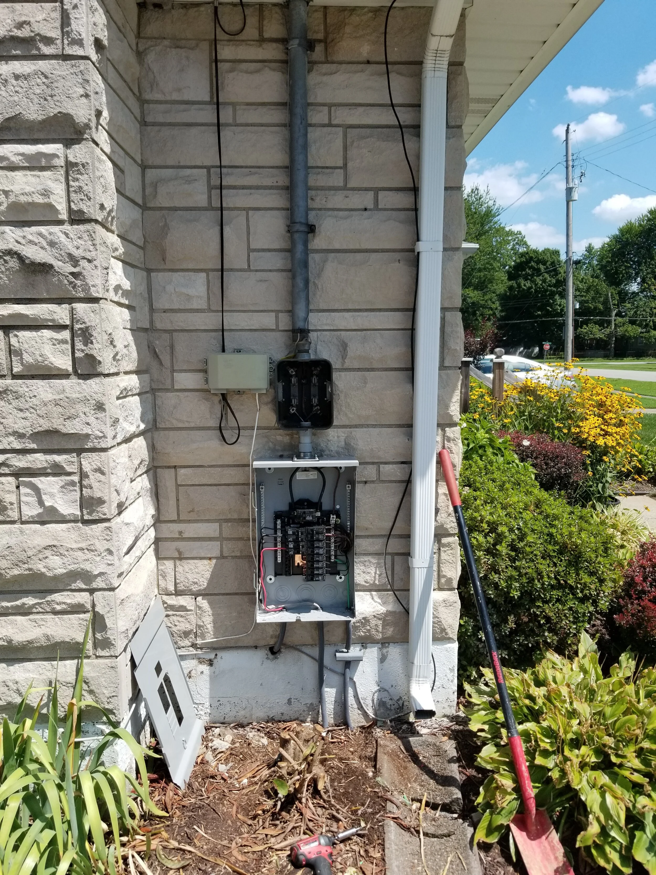 Newman Electric job site photo