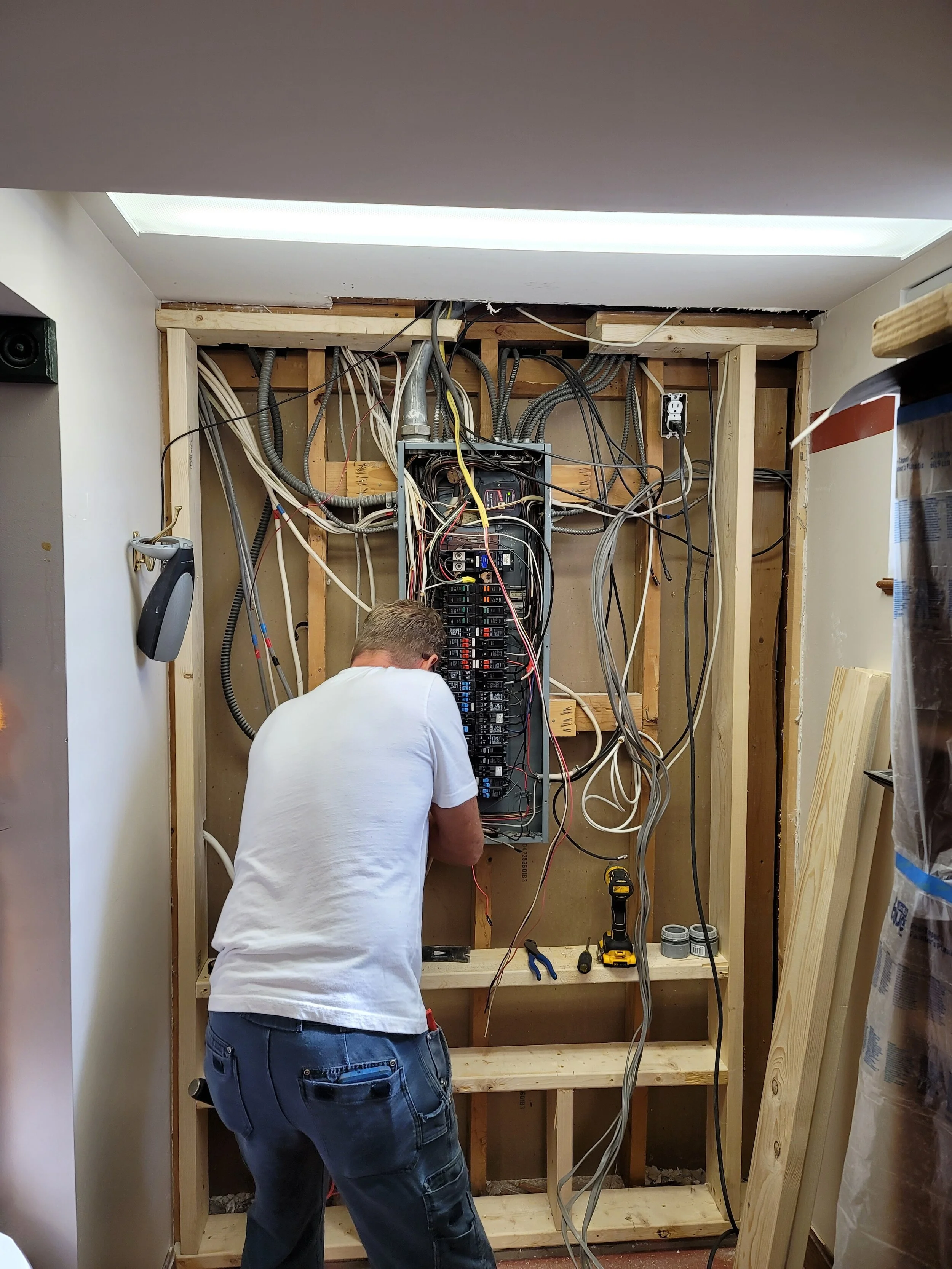 Newman Electric job site photo