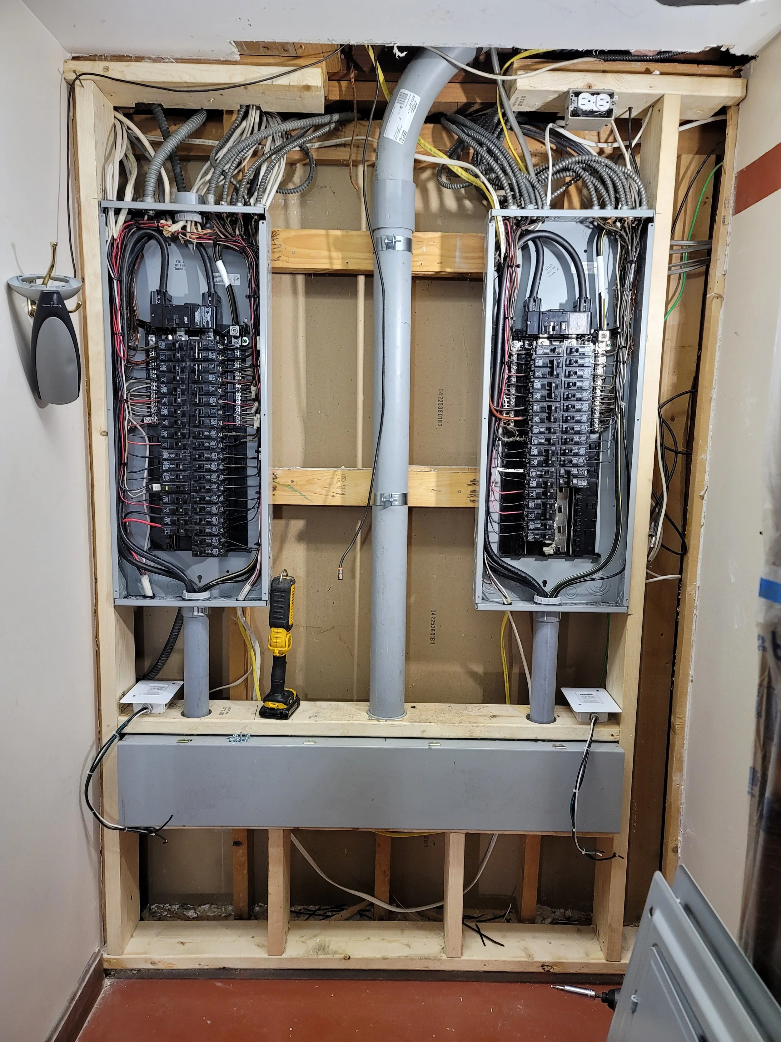 Newman Electric job site photo